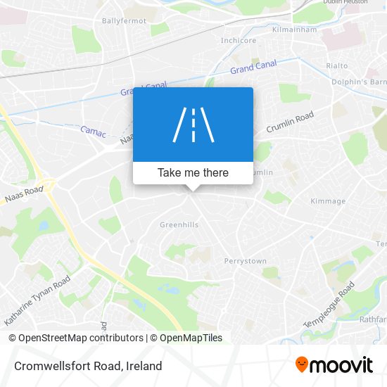 Cromwellsfort Road map