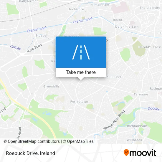 Roebuck Drive map