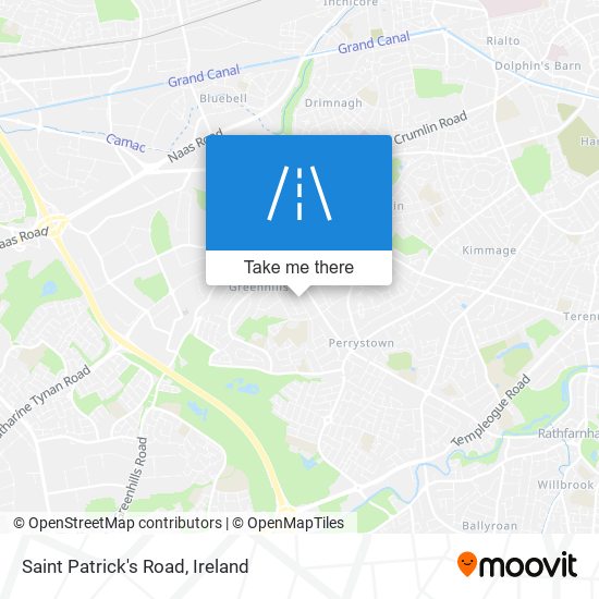 Saint Patrick's Road plan