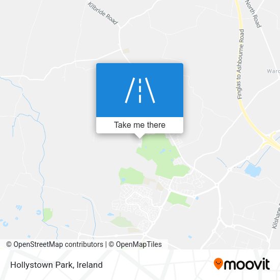 Hollystown Park map