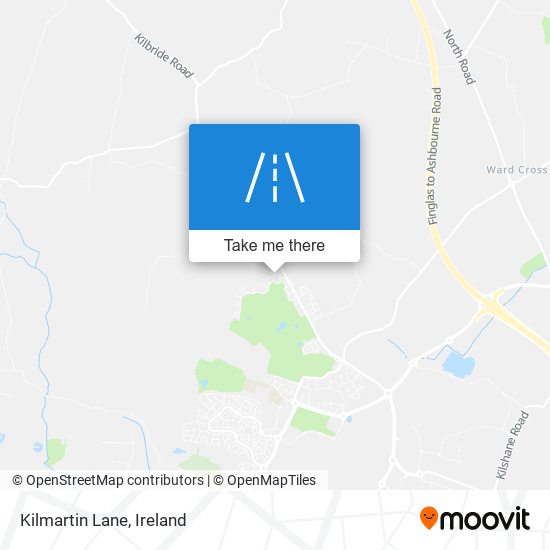 Kilmartin Lane map