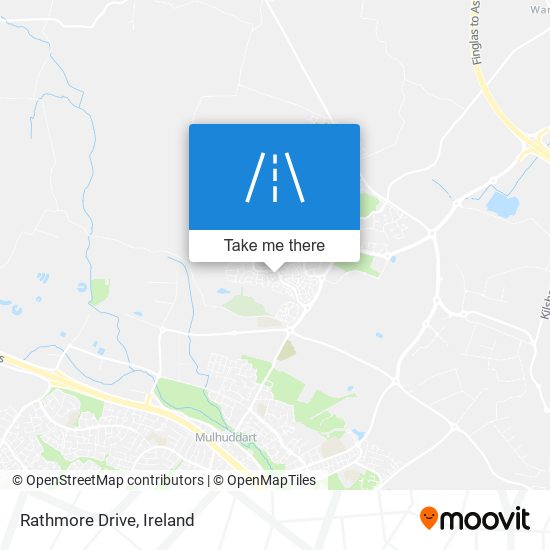 Rathmore Drive map