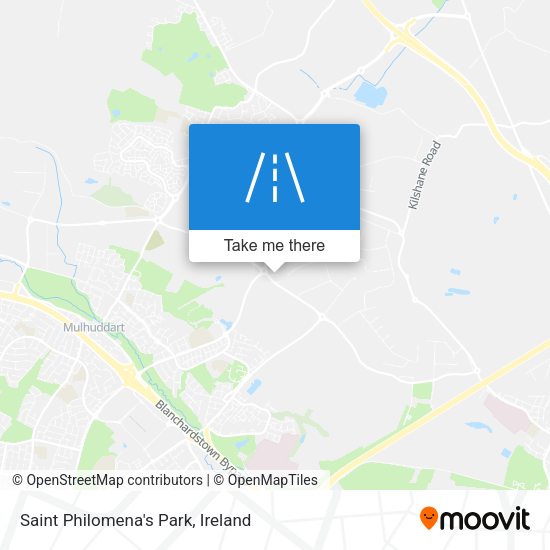 Saint Philomena's Park map