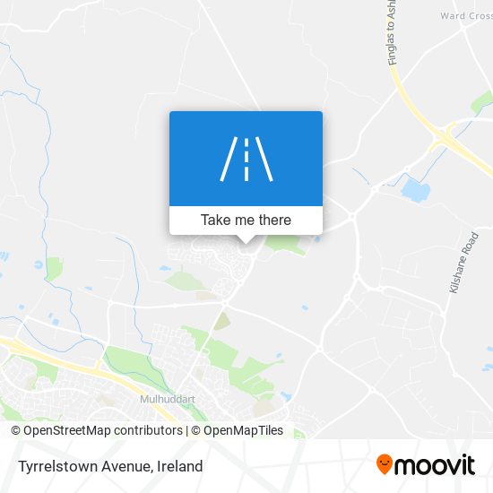Tyrrelstown Avenue map