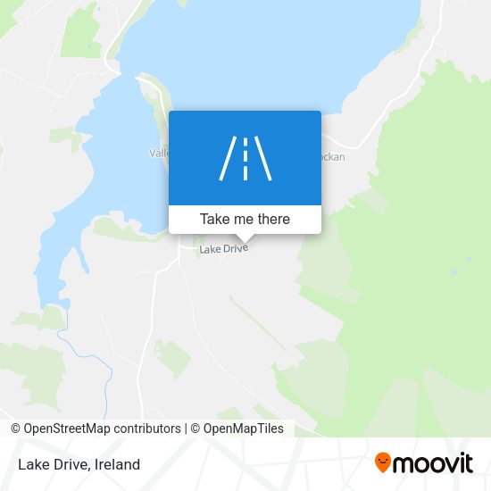 Lake Drive map