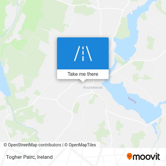 Togher Pairc map