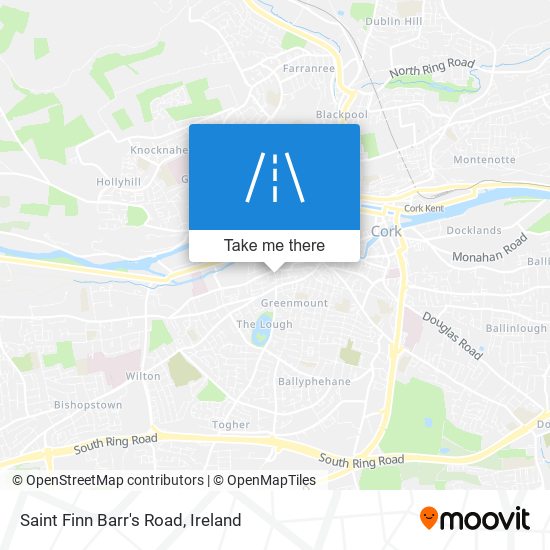 Saint Finn Barr's Road map