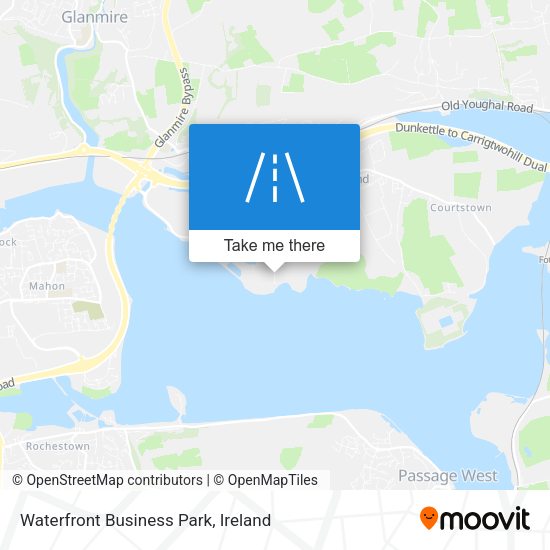 Waterfront Business Park map