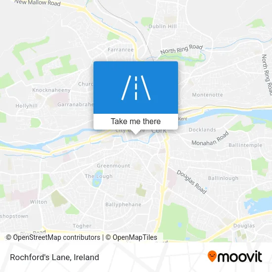 Rochford's Lane map