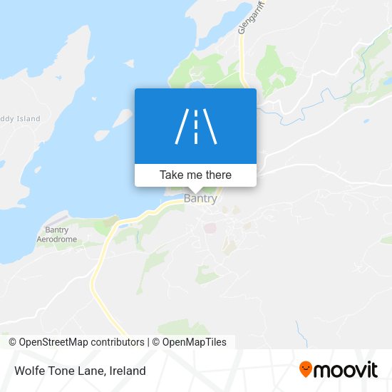 Wolfe Tone Lane map