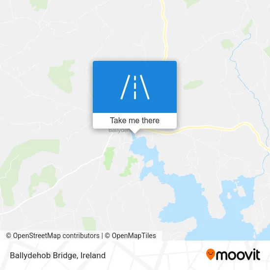 Ballydehob Bridge map