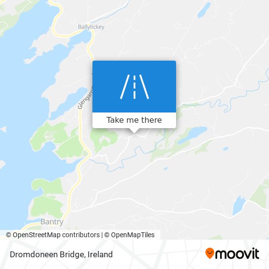 Dromdoneen Bridge map