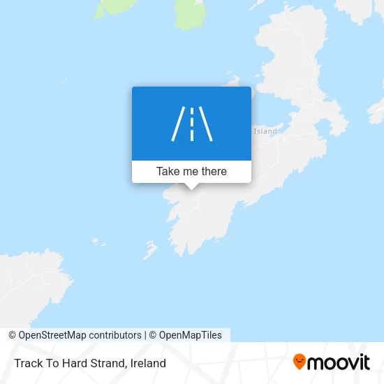 Track To Hard Strand map