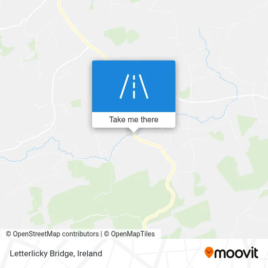 Letterlicky Bridge map
