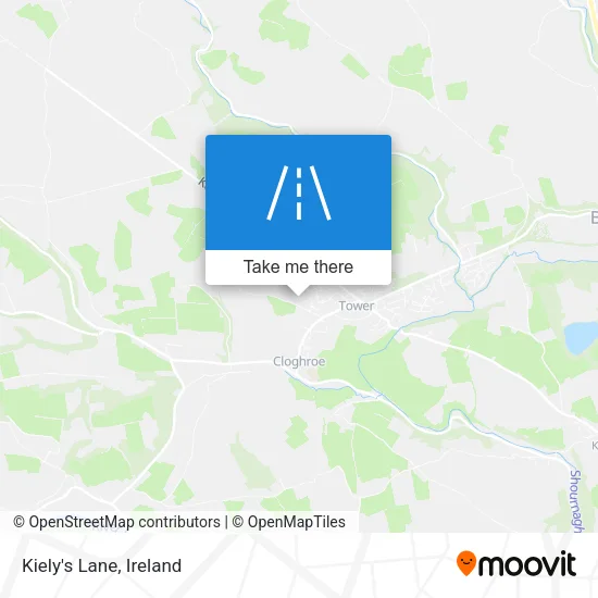 Kiely's Lane map