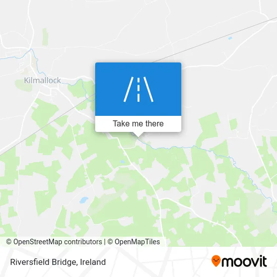 Riversfield Bridge map