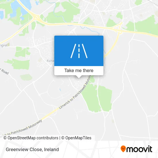 Greenview Close map