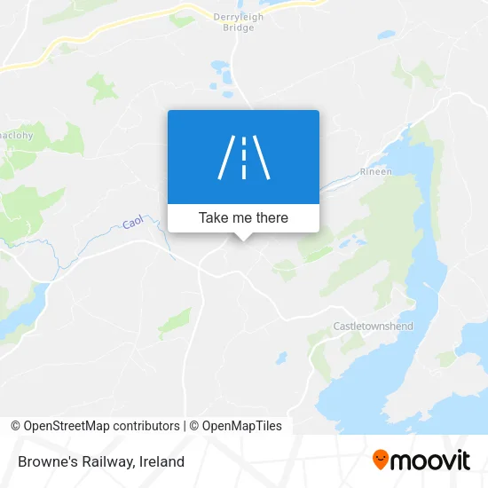 Browne's Railway map