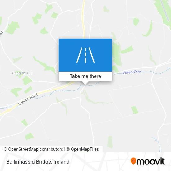 Ballinhassig Bridge map