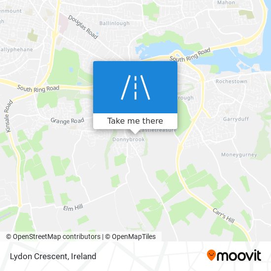 Lydon Crescent map