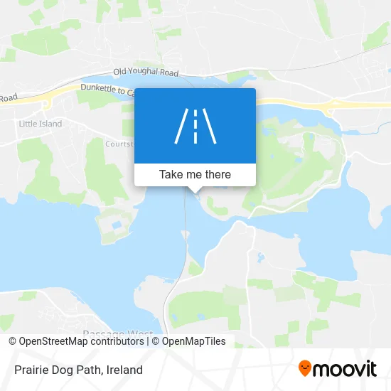 Prairie Dog Path map