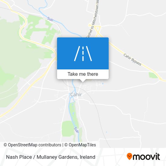 Nash Place / Mullaney Gardens map
