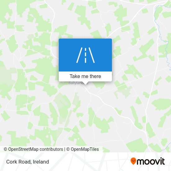 Cork Road map