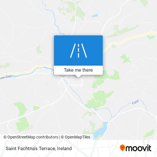 Saint Fachtna's Terrace map