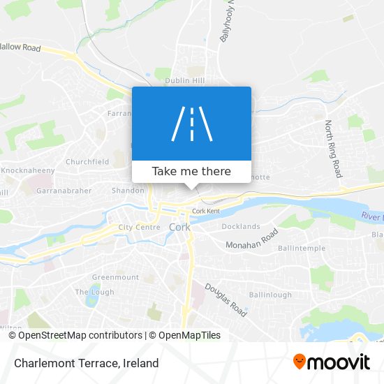 Charlemont Terrace map