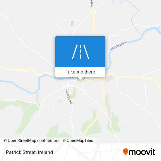 Patrick Street map