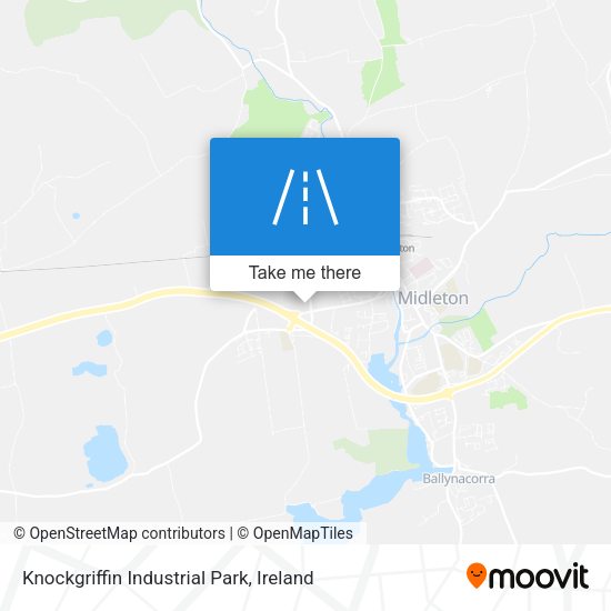 Knockgriffin Industrial Park map