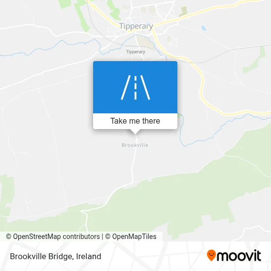 Brookville Bridge map