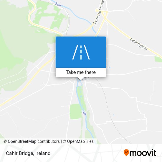 Cahir Bridge map