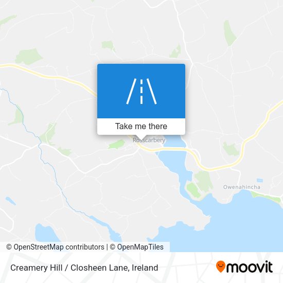 Creamery Hill / Closheen Lane map