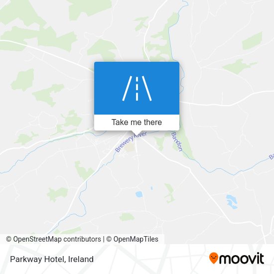 Parkway Hotel map