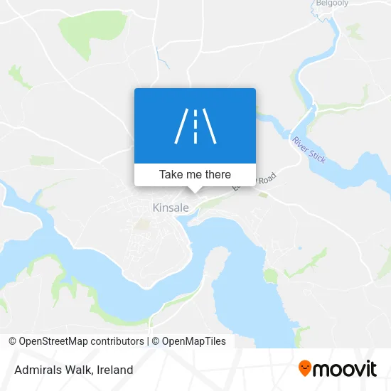 Admirals Walk map