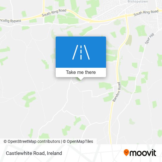 Castlewhite Road map