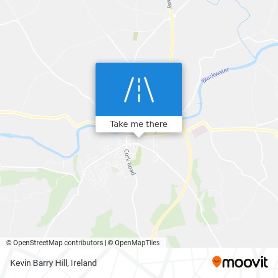 Kevin Barry Hill map