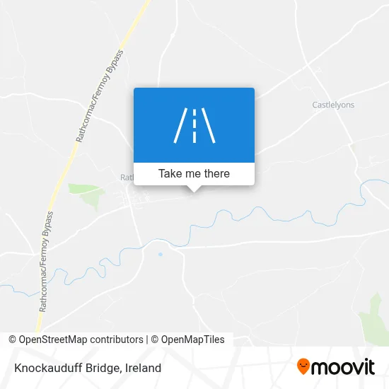 Knockauduff Bridge map