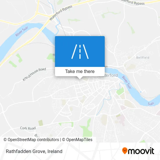 Rathfadden Grove map
