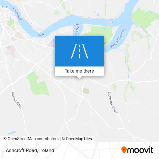 Ashcroft Road map