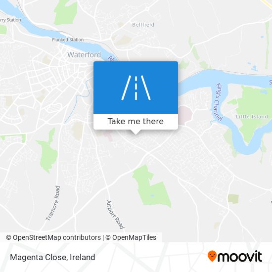 Magenta Close map