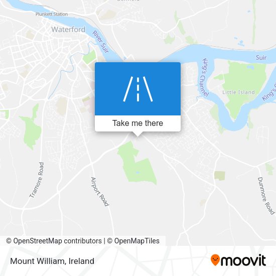 Mount William map