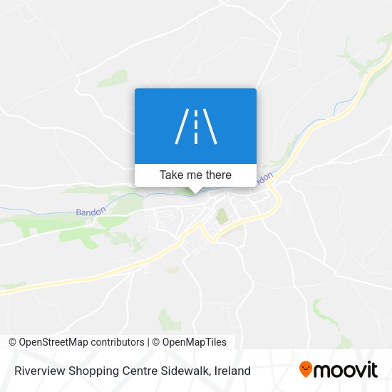 Riverview Shopping Centre Sidewalk map