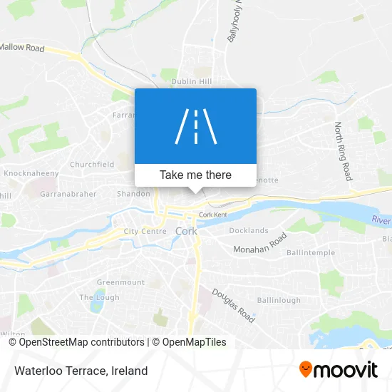 Waterloo Terrace map