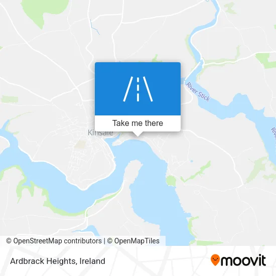 Ardbrack Heights map