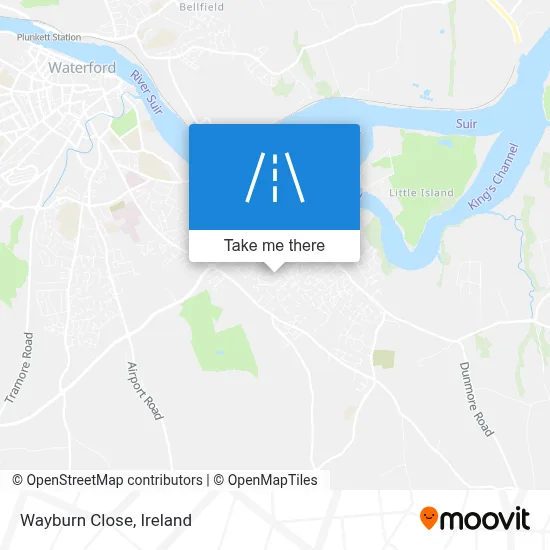Wayburn Close map