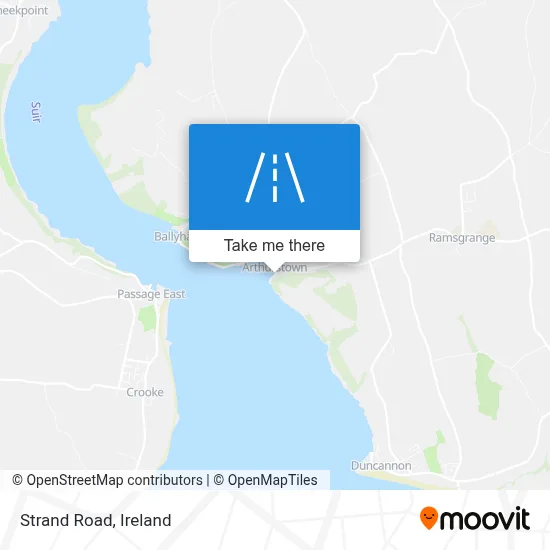 Strand Road map