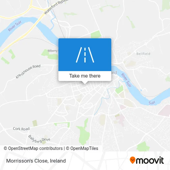 Morrisson's Close map