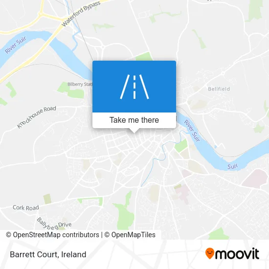 Barrett Court map